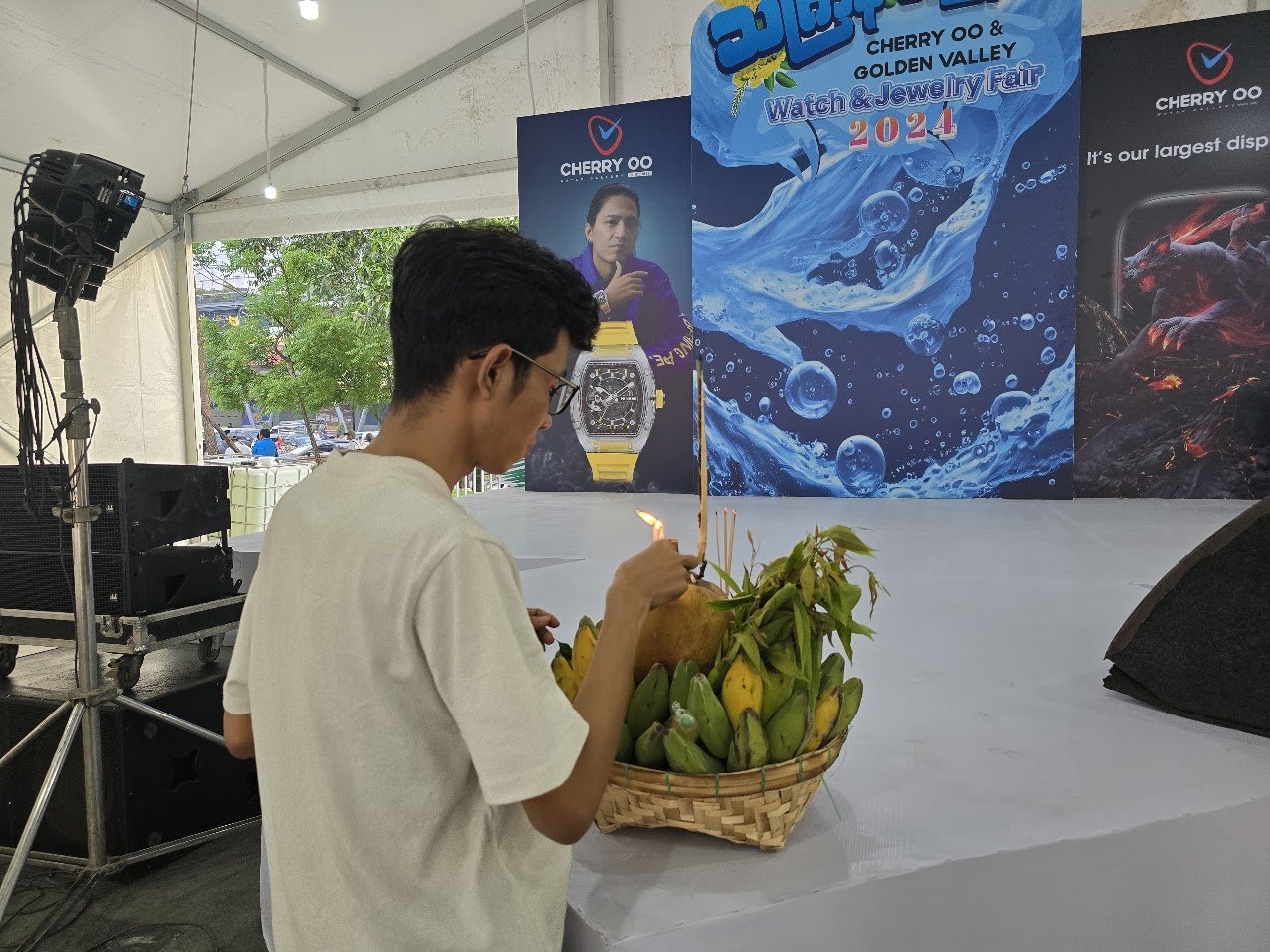 Opening ceremony at the Watch & Jewelry Fair