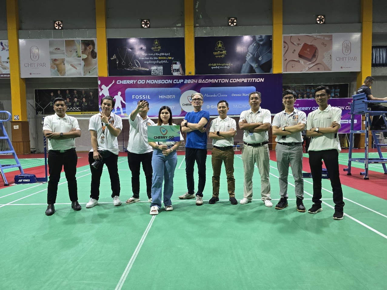 Cherry Oo Monsoon Cup badminton competition