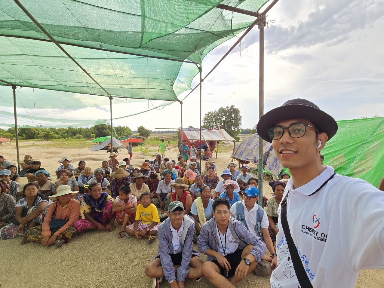 Cherry Oo community outreach